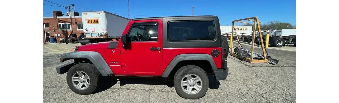 Jeep Wrangler JK2 hard top - customer in Ohio